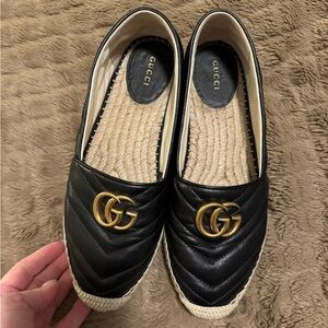 Beautiful leather espadrille 9.5